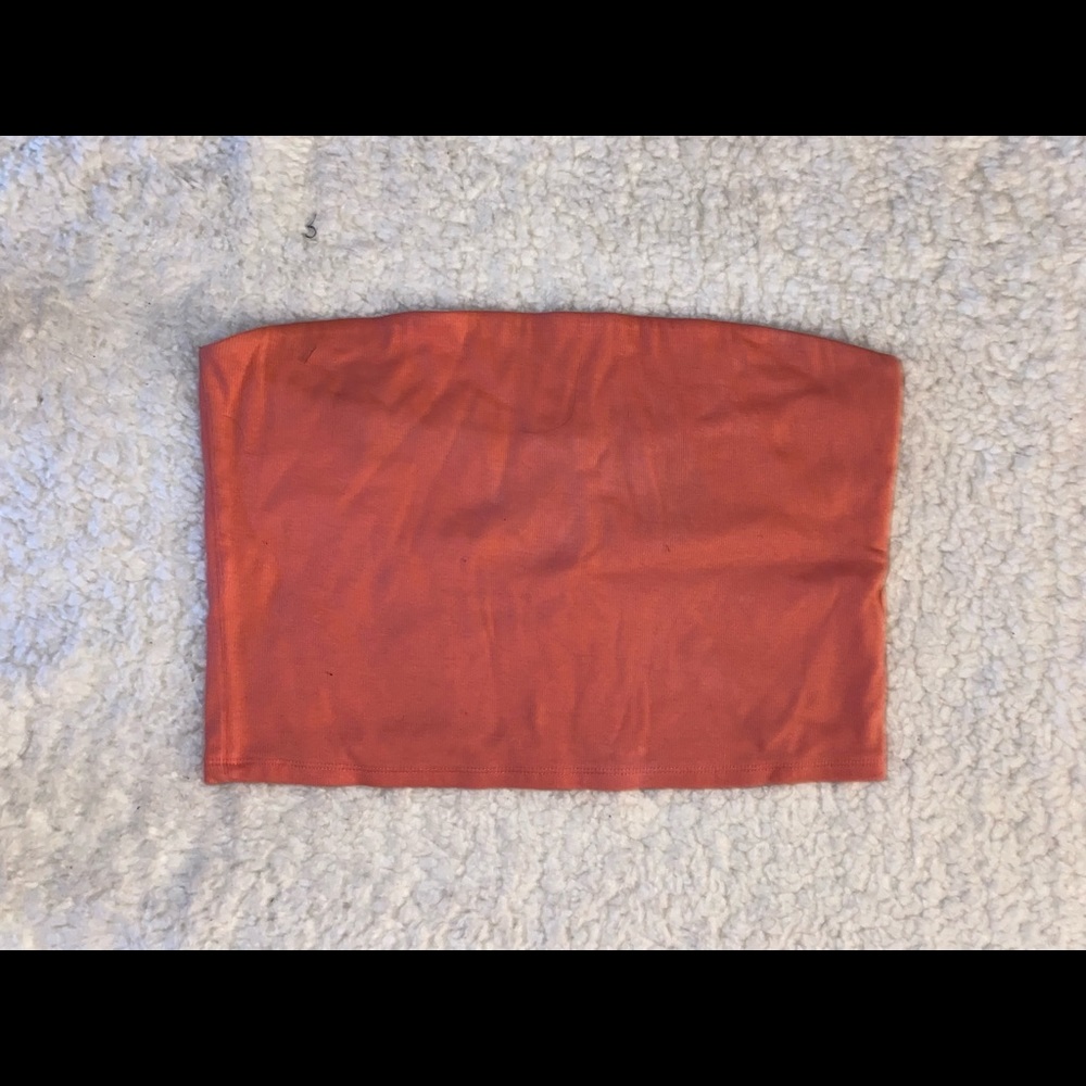Salmon Colored Tube Top